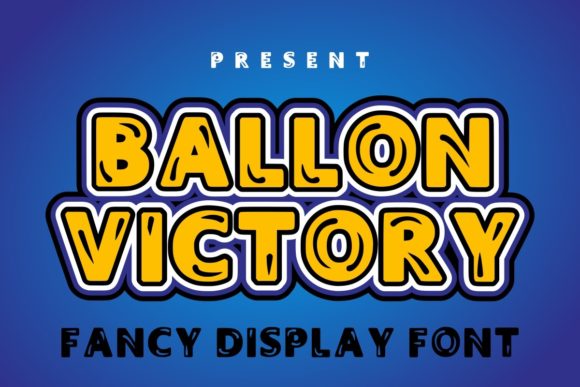 Ballon Victory Font for Memorable Branding and Design