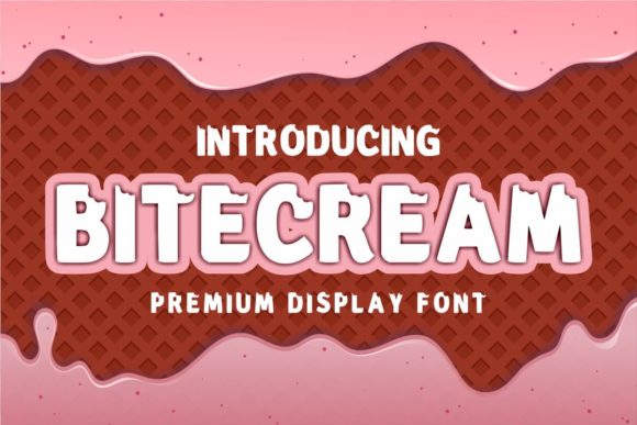 Bitecream Font for Professional and Memorable Beverage Branding