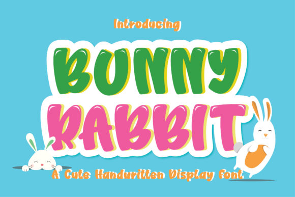 Bunny Rabbit Font: A Creative Typeface for Makers and Sellers