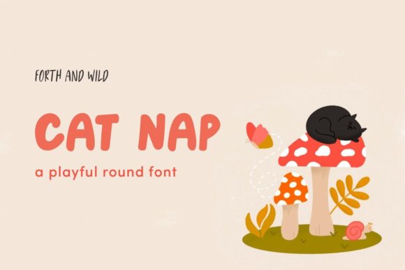 Cat Nap Font: Playful Typography for Memorable Brand Content
