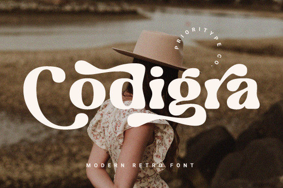 Codigra Display Font for Creative Branding and Product Design