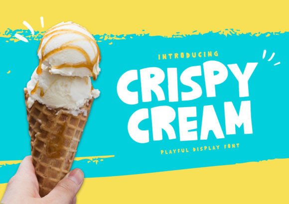 Crispy Cream Font: A Whimsical Typeface for Bold Branding
