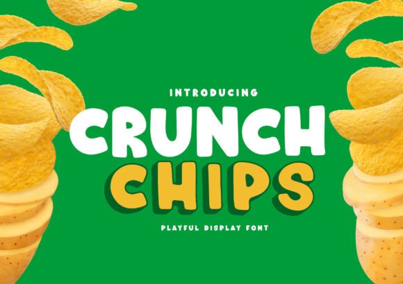 Crunch Chips Font: A Playful Typeface for Creative Branding