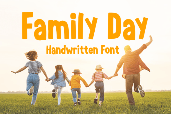 Family Day Font: A Display Typeface That Adds Warmth to Your Brand