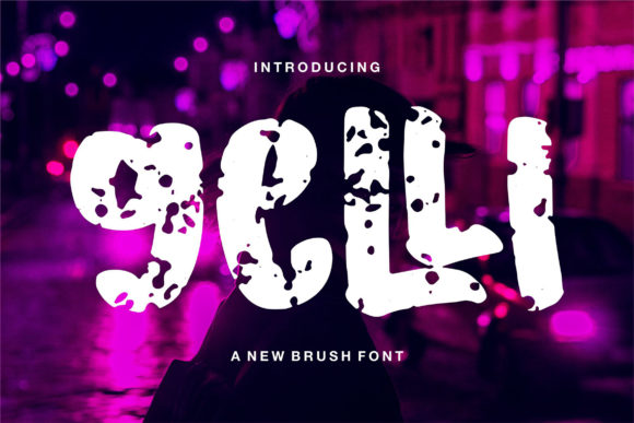 Gelli Display Font for Creative Branding Projects