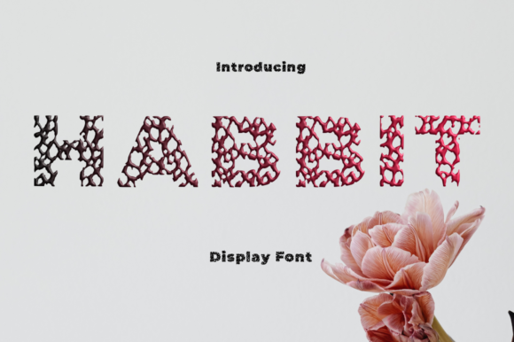 Habbit: A Display Font for Makers and Designers