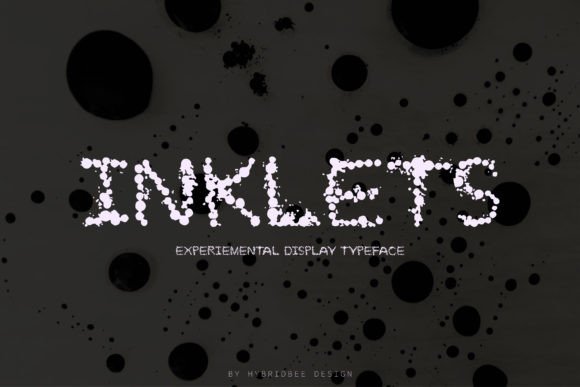 Inklets Display Font for Creative Web Typography