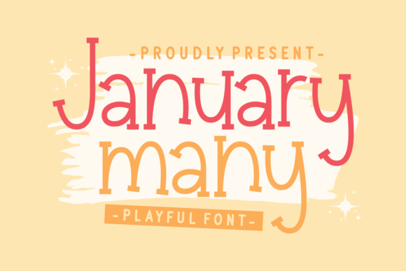 January Many Font Review for Real Campaign Design