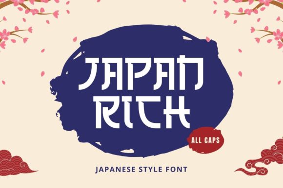 Japan Rich Font: A Display Typeface That Elevates Branding Projects