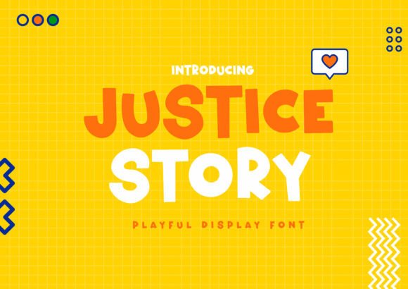 Justice Story Font Review: A Bold Display Typeface for Creative Projects