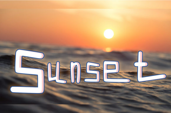 Karangsinom Font: Bold and Futuristic Display Type