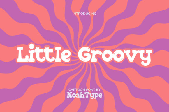 Little Groovy Font for Editorial Design and Creative Projects