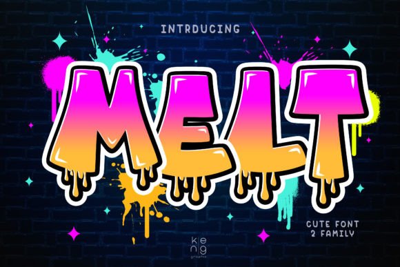 Melt Font: A Bold Choice for Memorable Branding