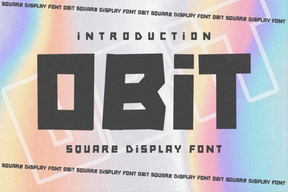 Obit Font: A Modern Display Typeface for Editorial Design