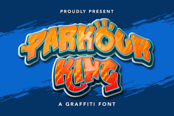 Parkour King Font for Bold and Creative Branding Projects