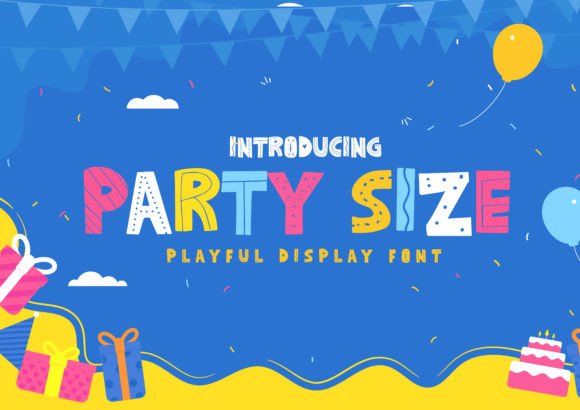 Party Size Font for Eye-Catching Digital Campaigns