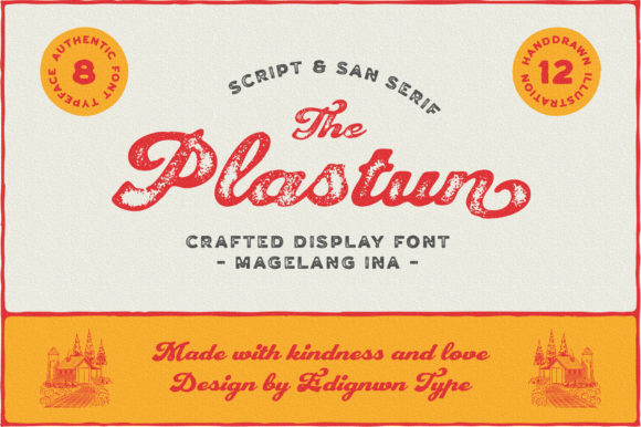 Plastun Font for Makers: Vintage Style in Every Design