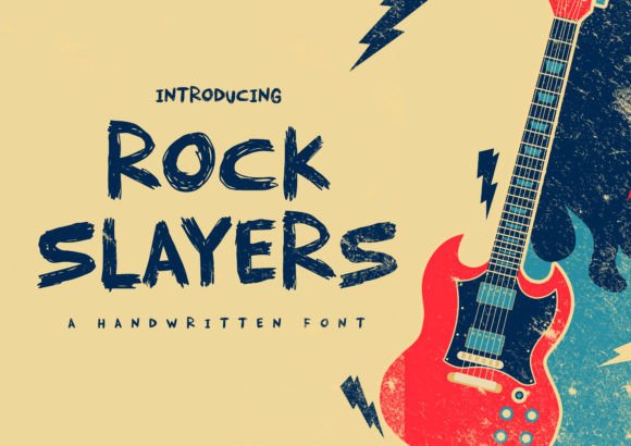 Rock Slayers Font for Bold and Whimsical Design Projects