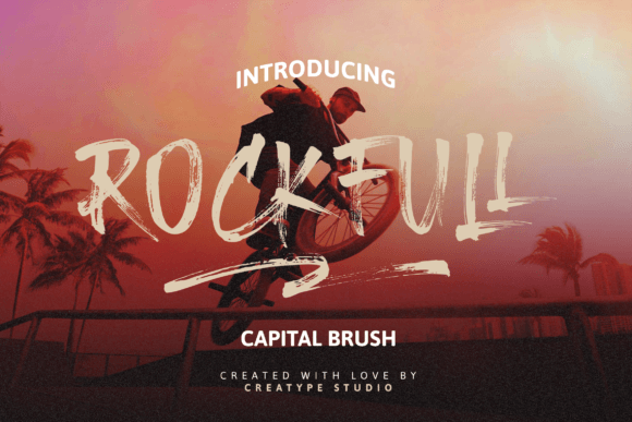 Rockfull Font Review: A Hand-Brushed Display Typeface for Creative Branding