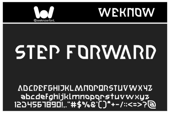 Step Forward Font for Modern Branding and Creative Projects