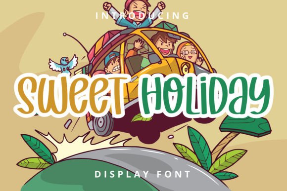 Sweet Holiday Font for Attractive Editorial Design