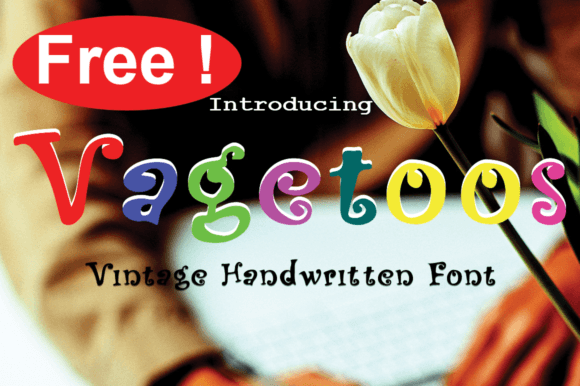 Vagetoos Display Font for Bold Web Typography