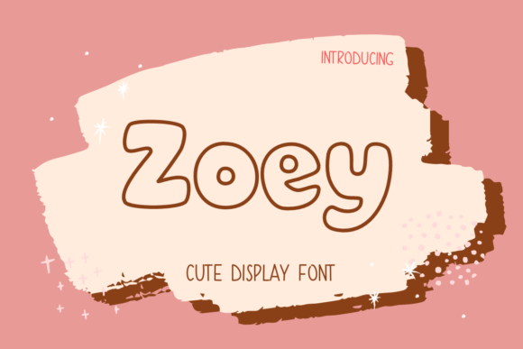 Zoey: A Bold Display Font for Editorial Design